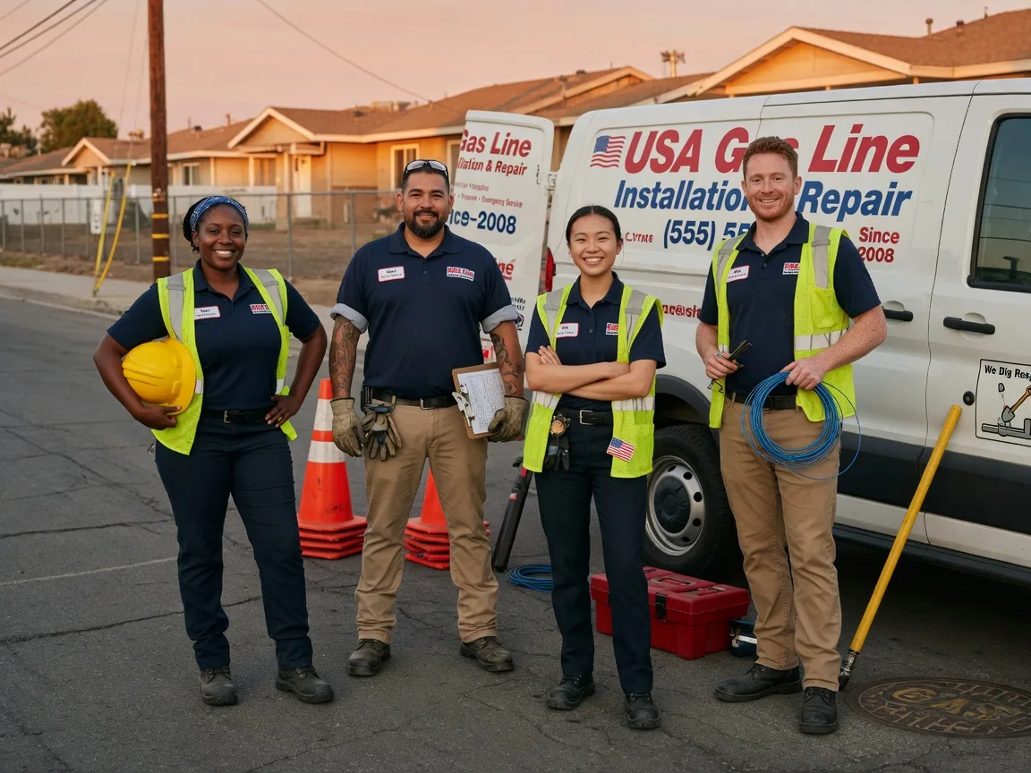 Gas Line Installation company in Flomaton, AL